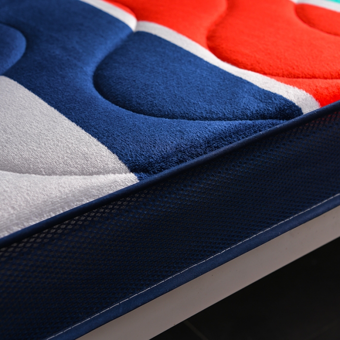 91家纺网 家纺一手货源 找家纺 亿丁点床垫2021新款法莱绒针织立体床垫法莱绒极 致简约小床