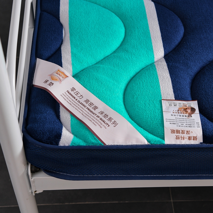 91家纺网 家纺一手货源 找家纺 亿丁点床垫2021新款法莱绒针织立体床垫法莱绒极 致简约小床