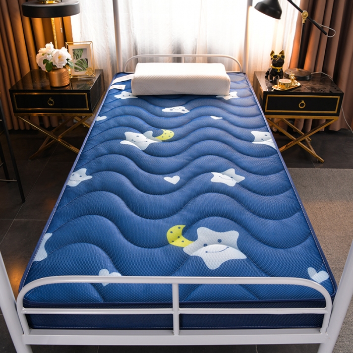 91家纺网 家纺一手货源 找家纺 亿丁点床垫 2021新款法莱绒针织立体床垫星月传奇小床