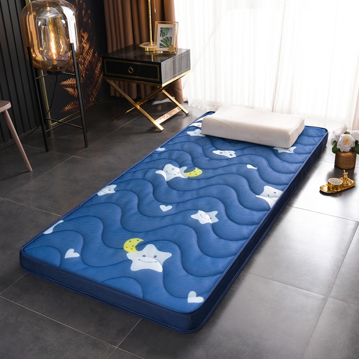 91家纺网 家纺一手货源 找家纺 亿丁点床垫 2021新款法莱绒针织立体床垫星月传奇小床