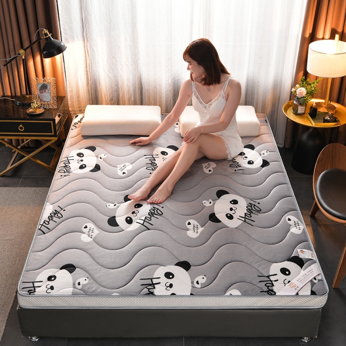 91家纺网 家纺一手货源 找家纺 亿丁点床垫 2021新款法莱绒针织立体床垫法莱绒世纪贝贝