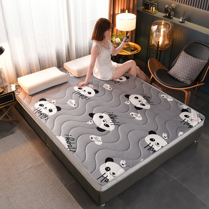 91家纺网 家纺一手货源 找家纺 亿丁点床垫 2021新款法莱绒针织立体床垫法莱绒世纪贝贝