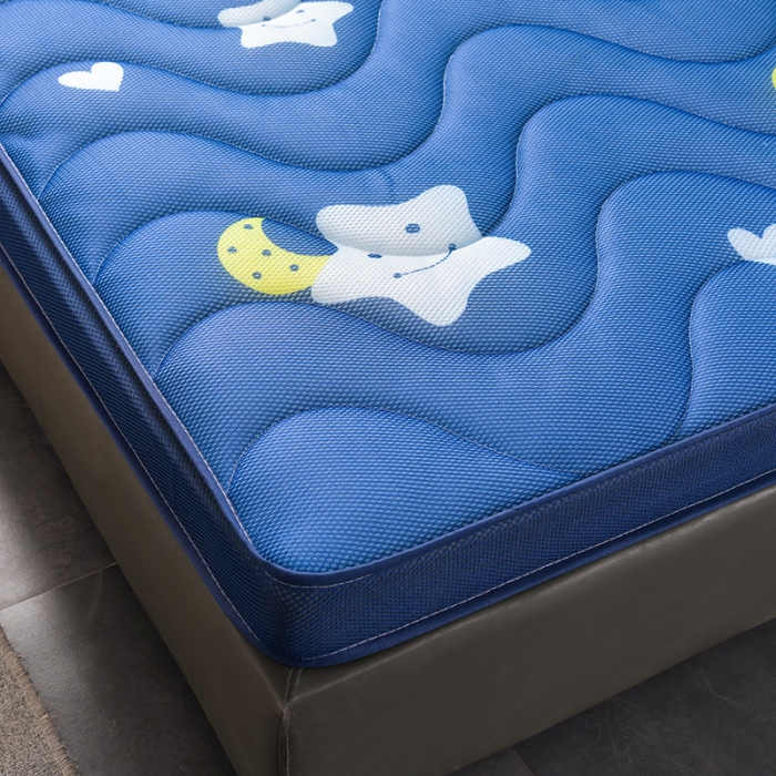 91家纺网 家纺一手货源 找家纺 亿丁点床垫 2021新款法莱绒针织立体床垫星月传奇