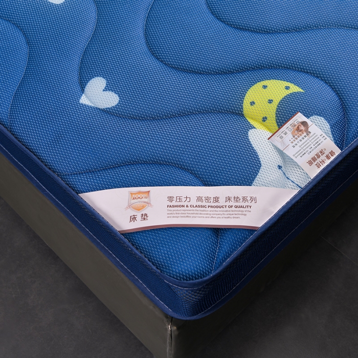 91家纺网 家纺一手货源 找家纺 亿丁点床垫 2021新款法莱绒针织立体床垫星月传奇