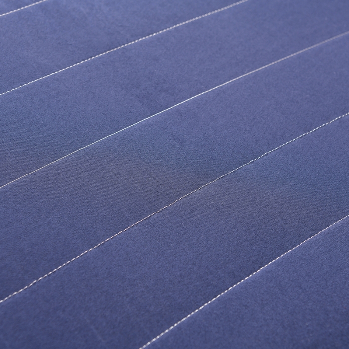 91家纺网 家纺一手货源 找家纺 亿丁点床垫 2021新款法莱绒针织立体床垫法莱绒宝蓝