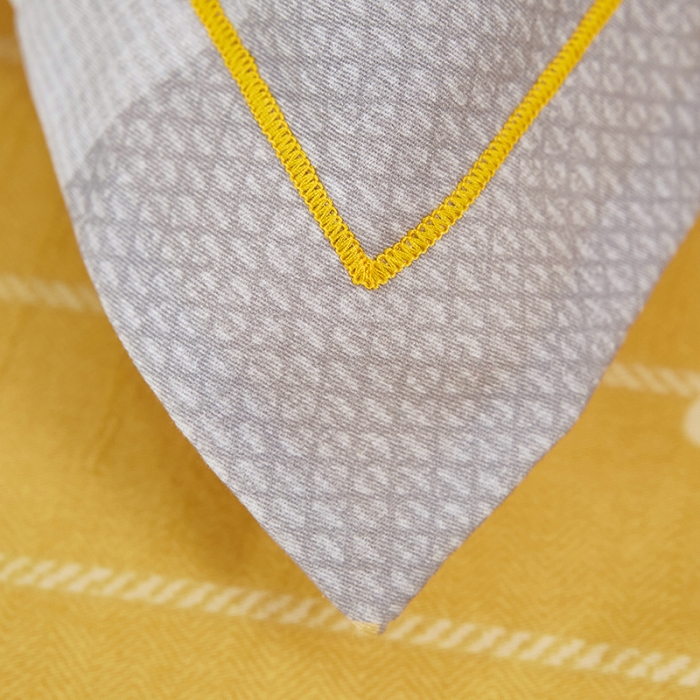 91家纺网 家纺一手货源 找家纺 雲归梦2021全棉大版生态磨毛四件套格条花型第1批 奥斯汀