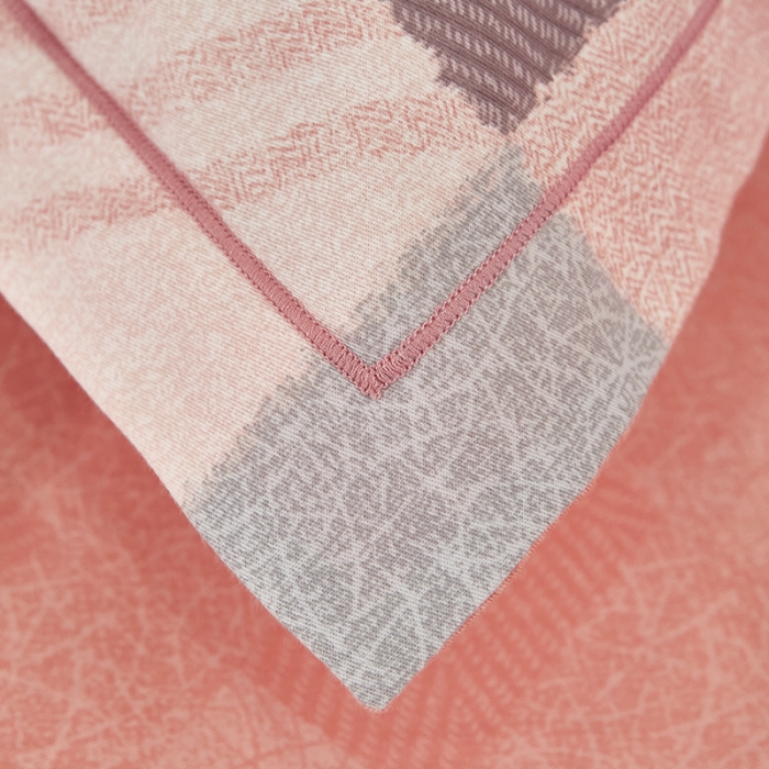 91家纺网 家纺一手货源 找家纺 雲归梦2021全棉大版生态磨毛四件套格条花型第1批 布莱格