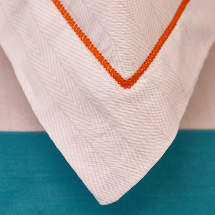 91家纺网 家纺一手货源 找家纺 雲归梦2021全棉大版生态磨毛四件套格条花型第1批皇家浪漫兰