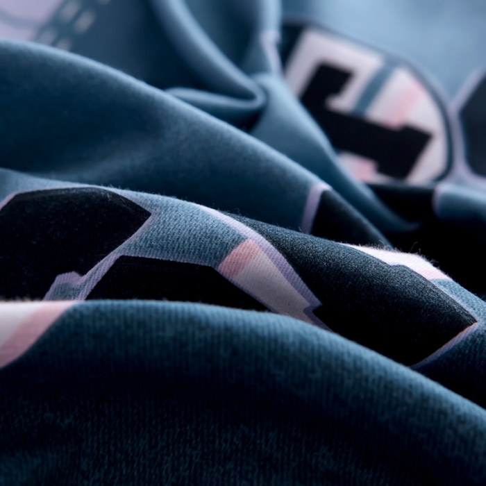 91家纺网 家纺一手货源 找家纺 雲归梦2021全棉大版生态磨毛四件套格条花型第1批 假日时光