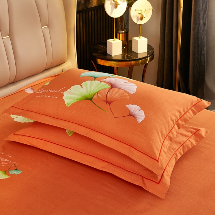 91家纺网 家纺一手货源 找家纺 雲归梦2021全棉大版生态磨毛四件套花卉花型第1批 半梦芷烟