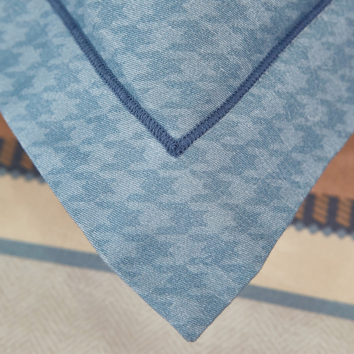 91家纺网 家纺一手货源 找家纺 雲归梦2021全棉大版生态磨毛四件套格条花型第1批 罗锦