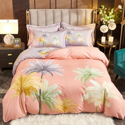 雲归梦2021全棉大版生态磨毛四件套花卉花型第1批 冬季之约