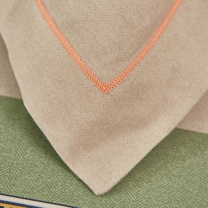 91家纺网 家纺一手货源 找家纺 雲归梦2021全棉大版生态磨毛四件套格条花型第1批 如梦令