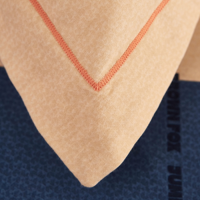 91家纺网 家纺一手货源 找家纺 雲归梦2021全棉大版生态磨毛四件套格条花型第1批 瑞芙丽