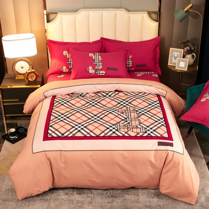 91家纺网 家纺一手货源 找家纺 雲归梦2021全棉大版生态磨毛四件套卡通花型第1批 布拉格