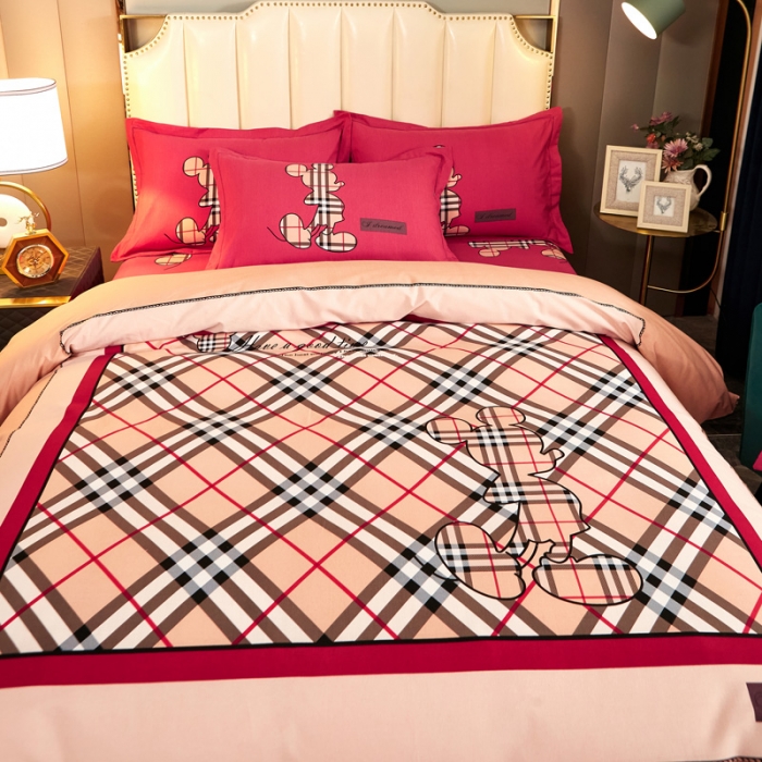 91家纺网 家纺一手货源 找家纺 雲归梦2021全棉大版生态磨毛四件套卡通花型第1批 布拉格