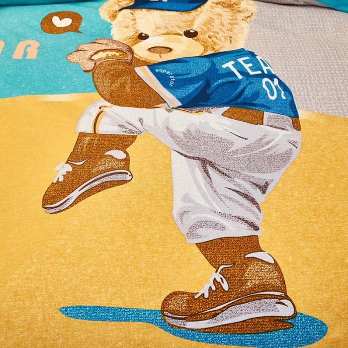 91家纺网 家纺一手货源 找家纺 雲归梦2021全棉大版生态磨毛四件套卡通花型第1批 多瑙河