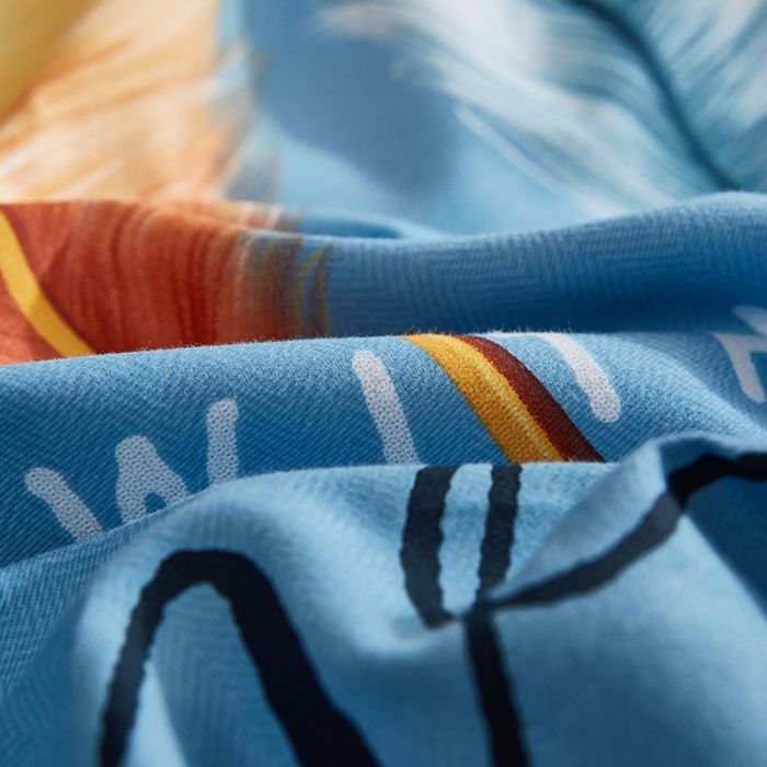 91家纺网 家纺一手货源 找家纺 雲归梦2021全棉大版生态磨毛四件套卡通花型第1批霓裳花舞兰