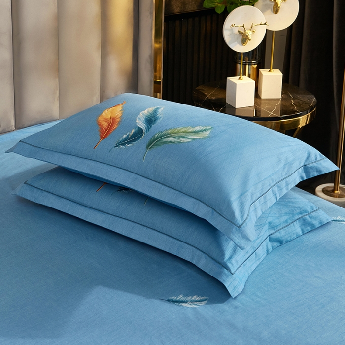 91家纺网 家纺一手货源 找家纺 雲归梦2021全棉大版生态磨毛四件套卡通花型第1批霓裳花舞兰