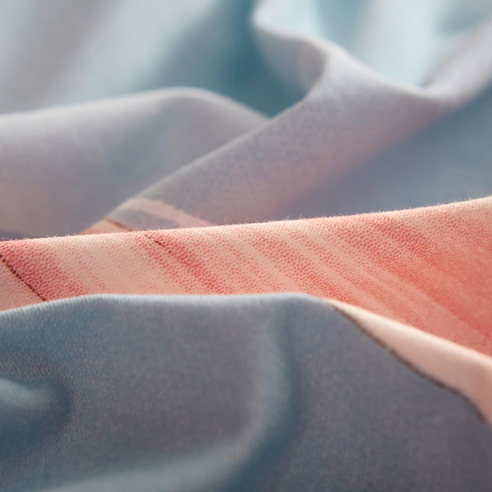 91家纺网 家纺一手货源 找家纺 雲归梦2021全棉大版生态磨毛四件套卡通花型第1批琼林玉树蓝