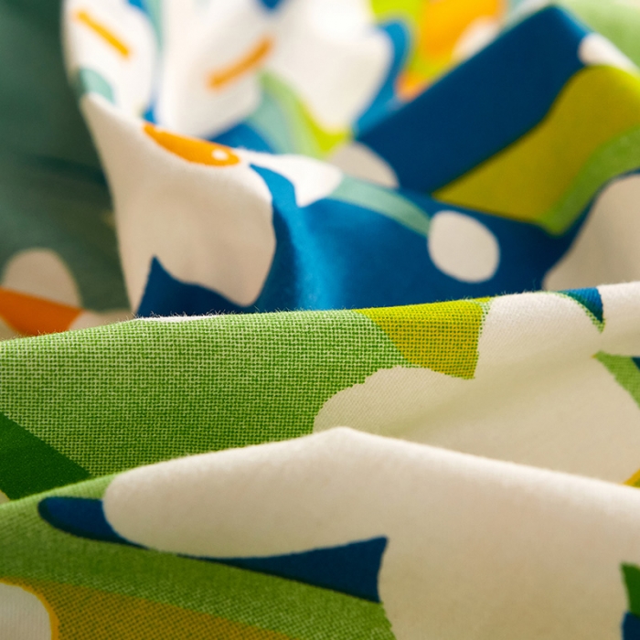 91家纺网 家纺一手货源 找家纺 雲归梦2021全棉大版生态磨毛四件套卡通花型第1批 小确幸