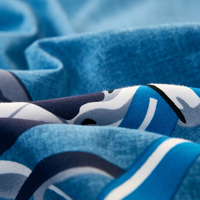 91家纺网 家纺一手货源 找家纺 雲归梦2021全棉大版生态磨毛四件套卡通花型第1批 足球小子