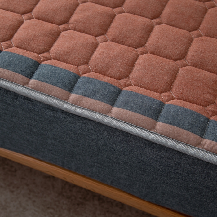 91家纺网 家纺一手货源 找家纺 卡伦家纺 2025新款全棉色织水洗棉床笠 斯诺克