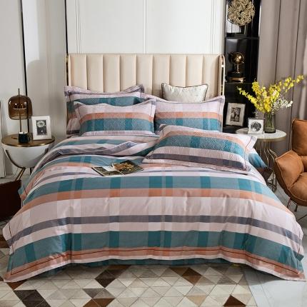 91家纺网 家纺一手货源 找家纺 （总）小时代 2023新款全棉印花床盖四件套