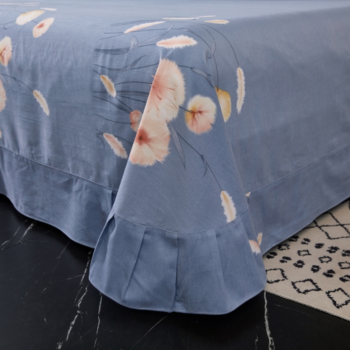 91家纺网 家纺一手货源 找家纺 （总）芊寻家居 2024新款全棉大版磨毛四件套