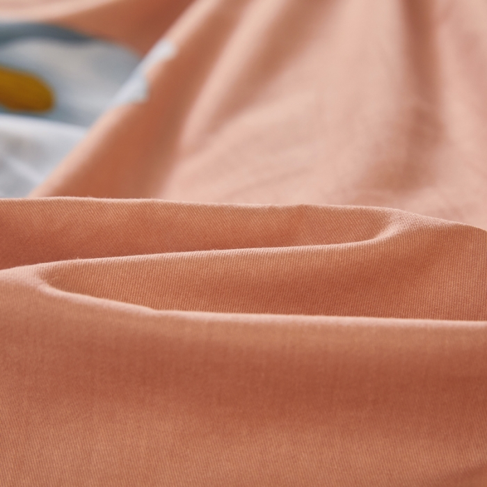 91家纺网 家纺一手货源 找家纺 芊寻家居 2024新款全棉大版磨毛四件套 叠翠流金