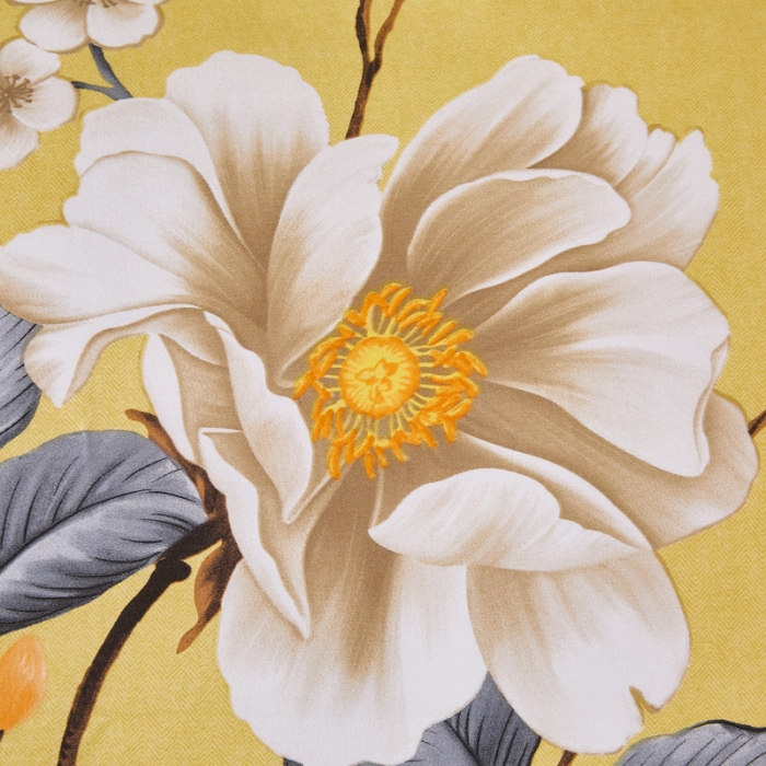 91家纺网 家纺一手货源 找家纺 芊寻家居 2024新款全棉大版磨毛四件套 格语枝香