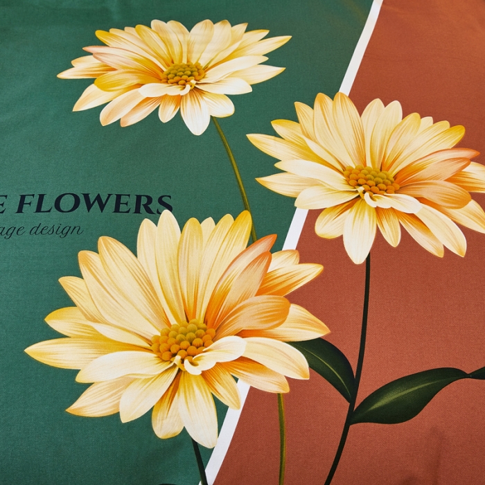 91家纺网 家纺一手货源 找家纺 芊寻家居 2024新款全棉大版磨毛四件套 激情岁月