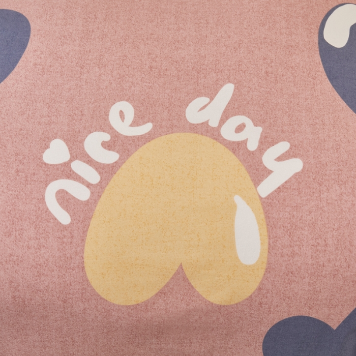 91家纺网 家纺一手货源 找家纺 芊寻家居 2024新款全棉大版磨毛四件套 心芯