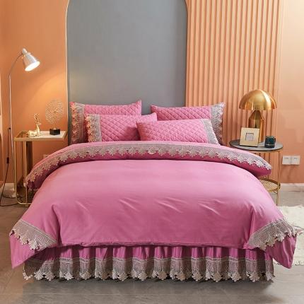 91家纺网 家纺一手货源 找家纺 （总）十个点家纺 2021新款水溶边夹棉单品被套