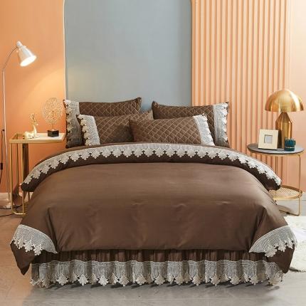 91家纺网 家纺一手货源 找家纺 （总）十个点家纺 2021新款水溶边夹棉单品被套