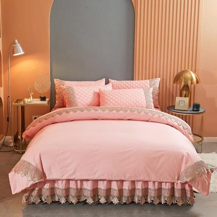 91家纺网 家纺一手货源 找家纺 （总）十个点家纺 2021新款水溶边夹棉单品被套