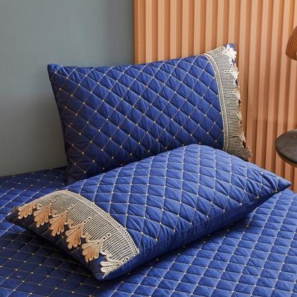 91家纺网 家纺一手货源 找家纺 （总）十个点家纺 2021新款水溶边夹棉单品枕套