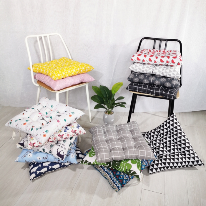 91家纺网 家纺一手货源 找家纺 （总）李帅家居新款棉麻坐垫椅子垫批发沙发垫定制屁股垫馒头垫屁垫