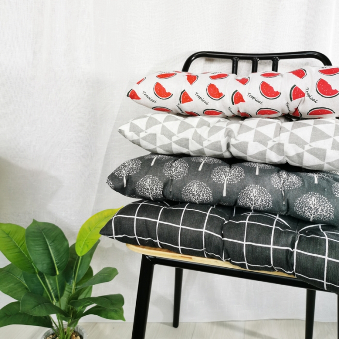 91家纺网 家纺一手货源 找家纺 （总）李帅家居新款棉麻坐垫椅子垫批发沙发垫定制屁股垫馒头垫屁垫