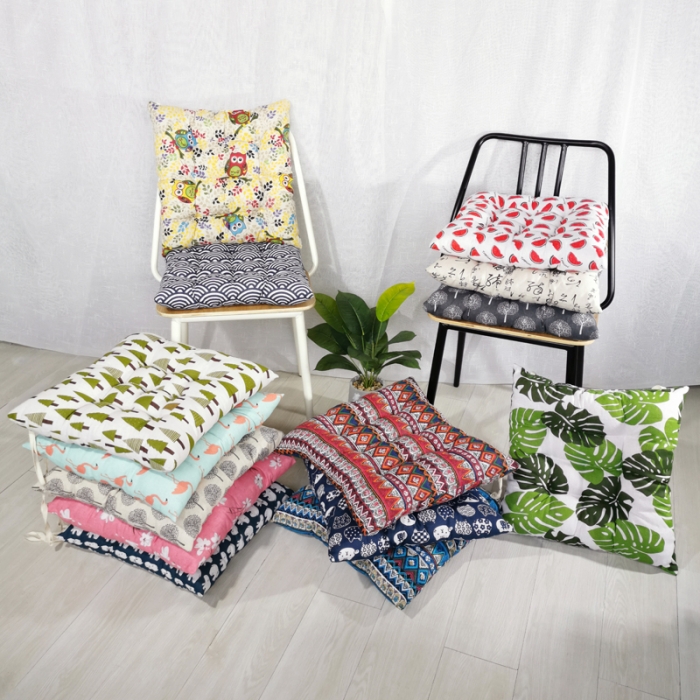 91家纺网 家纺一手货源 找家纺 （总）李帅家居新款棉麻坐垫椅子垫批发沙发垫定制屁股垫馒头垫屁垫