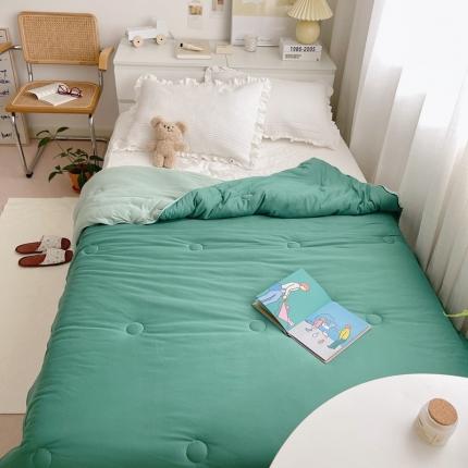 91家纺网 家纺一手货源 找家纺 （总）星期八 2021新款马卡龙大豆针织春秋被冬被