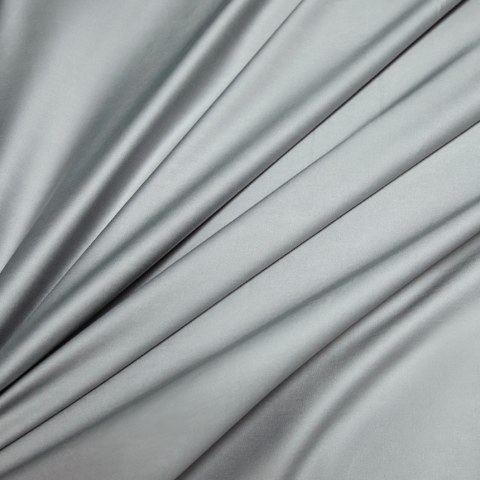 91家纺网 家纺一手货源 找家纺 爱缦 2021新款100S长绒棉贡缎刺绣四件套罗曼尼 时尚灰