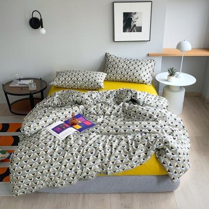 91家纺网 家纺一手货源 找家纺 （总）怡家居 2021新款全棉轻奢四件套