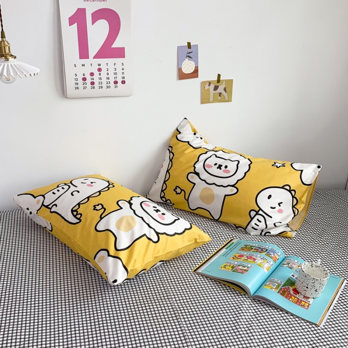 91家纺网 家纺一手货源 找家纺 （总）怡家居 2021新款全棉卡通四件套