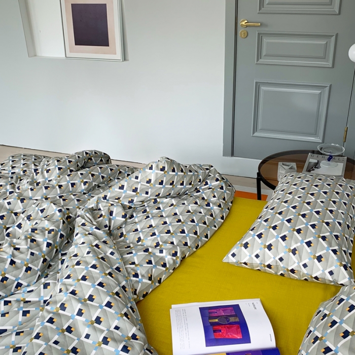 91家纺网 家纺一手货源 找家纺 怡家居 2021新款全棉轻奢四件套 年华