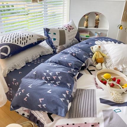 珺柔2021新款13070全棉印花四件套系列六西雅图