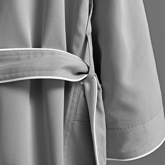 91家纺网 家纺一手货源 找家纺 五星级酒店民宿浴袍男女长款纯棉柔软亲肤吸水情侣加厚双层睡袍9