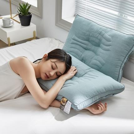 91家纺网 家纺一手货源 找家纺 （总）梦叶草 全棉决明子护颈枕浪琴决明子保健枕头枕芯