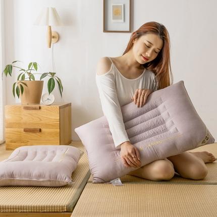 91家纺网 家纺一手货源 找家纺 （总）梦叶草生姜暖绒护颈枕头决明子保健枕芯