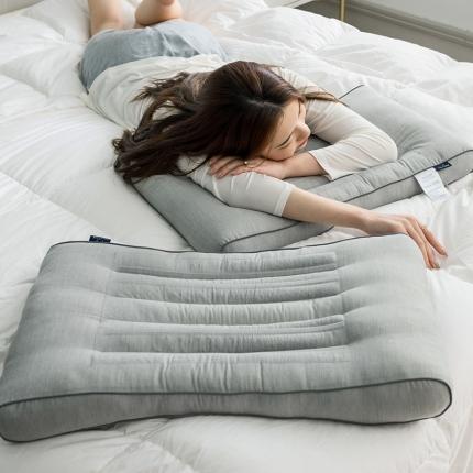 91家纺网 家纺一手货源 找家纺 （总）梦叶草 竹炭纤维枕芯竹炭决明子磁疗保健枕头